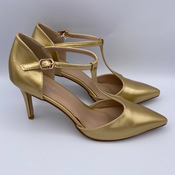 3 inch metallic heels